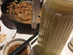 鲜榨汁玉米汁-大铁勺酒楼(宾水西道店)
