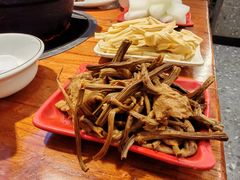 腐竹-鸡公煲(南竹饭店)