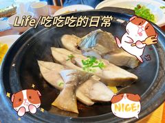水油盐焗金鲳鱼-海铺·渔家虾水饺(皇姑店)