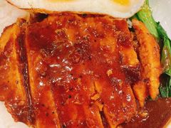 黑椒猪扒双蛋饭-小龍鳳餐室(番禺路店)