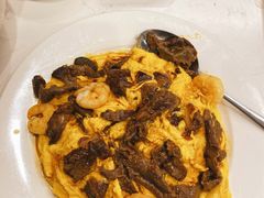 滑蛋牛肉虾仁饭-有章牛杂(石厦店)