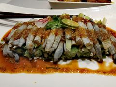 秋葵拌沙虫-黑明餐厅(白鹭洲店)