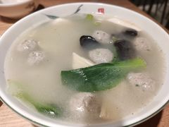 生汆丸子汤-东北小二东北菜(大车家巷店)