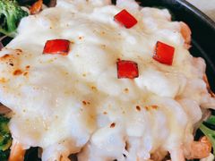 堂烹蒜蓉芝士虾-雀蓝川菜(奥体广场店)