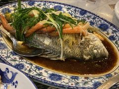 海虾蒸黄脚邋-阿殳粥馆(水围村店)