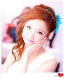 点击看大图 cici-FIONA MAKE UP恋妆造型