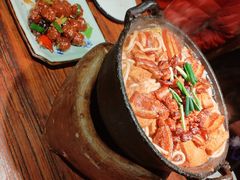 火盆石磨豆腐-百花人家(门城水岸店)