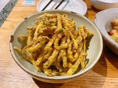 蛋黄焗茶树菇-潮粥荟·潮汕砂锅粥(朝阳大悦城店)