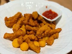 薯球炸肉-连鹭海鲜·海肠捞饭·海胆饭(星海店)