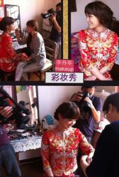 龙凤褂出门-上海彩妆秀摄影设计有限公司