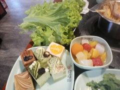 糖果甜点-九寸花汀海鲜烤肉自助(中东迪克店)