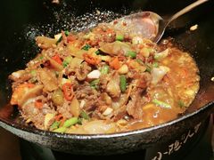 现炒黄牛肉-小隐人家(乐松店)
