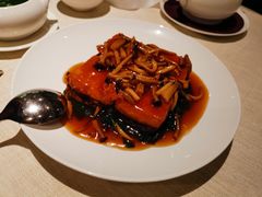 三菇扒菠菜豆腐-御宝轩(益丰·外滩源店)