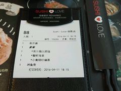 账单-Sushi Love 创意寿司(丽影广场店)