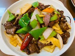 冬笋炒牛肉-聂记粤菜馆(鼓西路店)