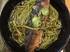 鯡鱼抹茶荞麦面-伊藤久右卫门(宇治本店)