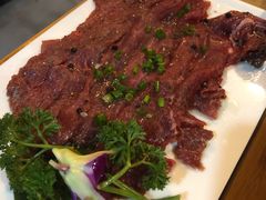 韩式调味五花肉-牛味道炭火烤肉(湖前总店)