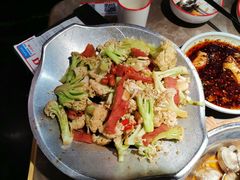 干锅花菜-新白鹿餐厅(嘉兴八佰伴华府店)