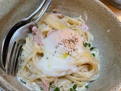 奶油培根半熟蛋意面-EN SPACE恩空间