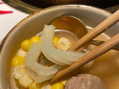 爱心蛋清粉-牛人日志·鲜牛肉骨汤火锅(万科里瑧店)