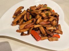 野菌炒鹿肉-吉林省林业宾馆-餐厅
