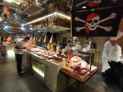 自助取餐区-松山湖凯悦酒店·Café自助餐厅·周末火舞秀表演
