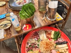 -陈叉子钢盆烤肉(中原万达店)