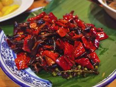 干煸野生菌-蜗牛小馆醉乡民谣云南菜(惠新西里店)