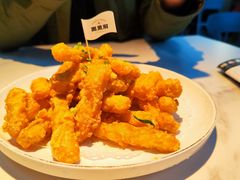 咸蛋黄焗茄子-园里前·私厨·福建菜(台江万达店)
