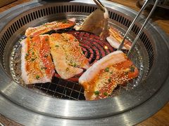 -明洞阿姨·韩式酱蟹烤肉·创意料理(三元桥店)