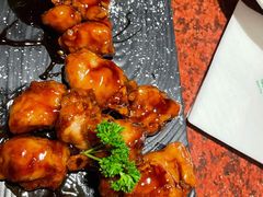 雪花糖醋里脊-绿茶餐厅(华联万柳店)