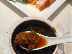 黑蒜羊肚菌汤-香港新发烧腊茶餐厅(水围店)