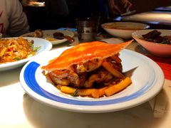 梭子蟹炒年糕-谭家弄堂(亚欧商厦店)