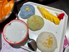 三色香芒糯米飯-新越盏·东南亚料理(捷登都会店)