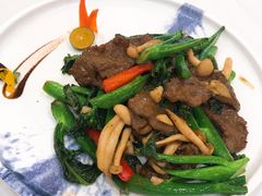 菜心炒牛肉-东江海鲜酒家(艺都分店)
