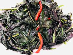 清炒紫贝菜-海天一色海景自助餐厅(西港花园店)