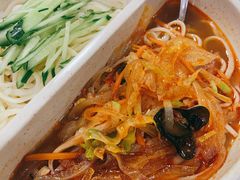 炸酱面辣海鲜汤面双拼-正宗韩国炸酱面(沈航店)