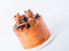 -咖咖熊蛋糕定制·蓝风车动物奶油