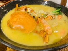 膏蟹汤面-十面欢腾·海鲜面·台式Bistro(长乐路店)