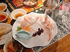-老牌坊云南鱼豆花火锅(哈西万达店)