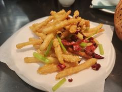干煸藕丝-在莲野·湖北民间菜·头牌松滋鸡(光谷步行街店)