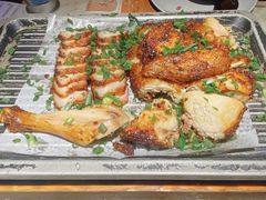 烤肉拼烤鸡-绿茶餐厅(西湖银泰百货店)