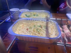 烤金针菇-三个蒙古大叔羊肉串(大宁店)