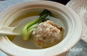Bamboo Sponge Crab Paste Meatballs