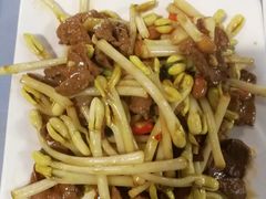青瓜花炒虾仔-大王岭农庄