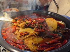-探鱼·鲜青椒爽麻烤鱼(广州欣荣广场店)