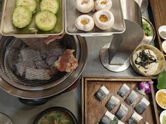 -围炉肉舍•炭烤活鳗•丹东海鲜烤肉(步行街店)