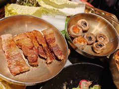 -草家酱蟹炭火烤肉店(珲春南路一店)