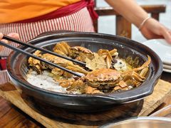 海盐生焗大闸蟹-猪腰一家·地道佛山菜(里水店)