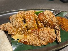 招牌陈皮芝麻脆皮鸡-一川二水•粤川醉(CP静安店)
